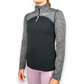 Nike Dri-Fit Element Black Half-Zip Running Training Top T-Shirt Girls Size Large ~ 938909-010
