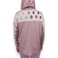 Under Armour Pink Activewear Loose Fit Pullover Hoodie Tech Twist Women Size Small