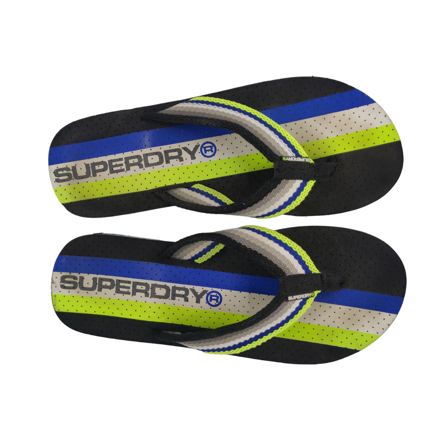 Superdry Multicolour Essential Logo Flip Flops Men Size UK 10