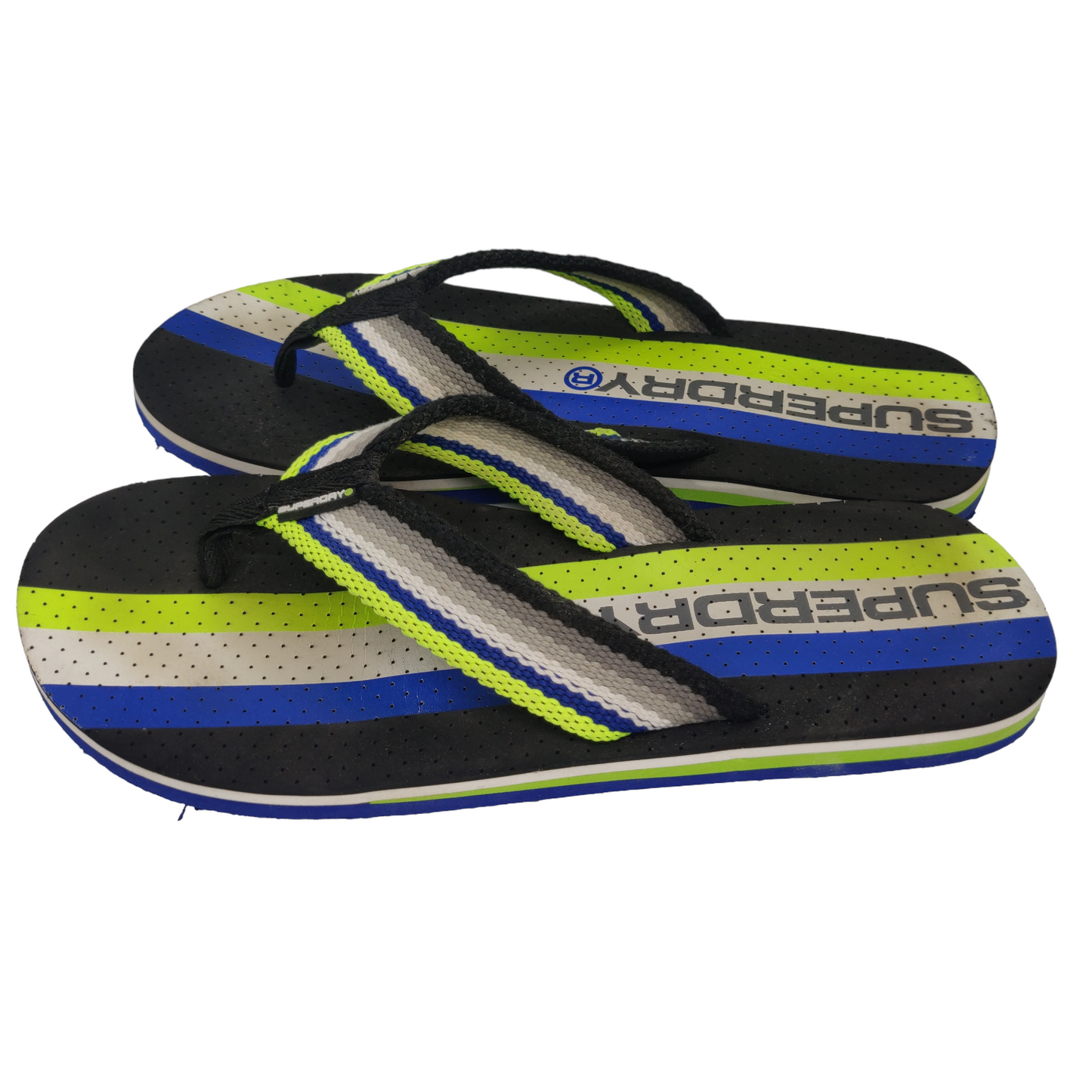 Superdry Multicolour Essential Logo Flip Flops Men Size UK 10