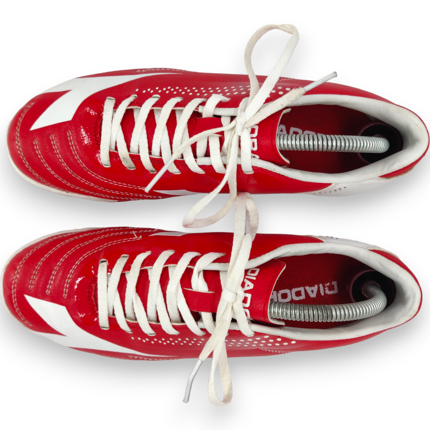 Diadora Red Boots Football Shoes Men Size UK 7