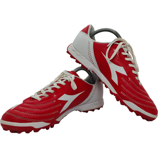 Diadora Red Boots Football Shoes Men Size UK 7