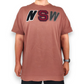 Nike Sportswear Brown NSW Text Tee Crew Neck T-shirt Men Size XL ~ 927396-236