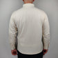 Burberry London White Long Sleeve Cotton Polo Shirt Men Size XL