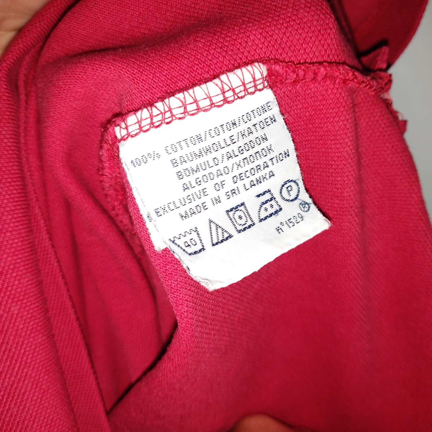 Polo Ralph Lauren Vintage Red Short Sleeve Soft-Touch Polo Shirt Men Size 2XL