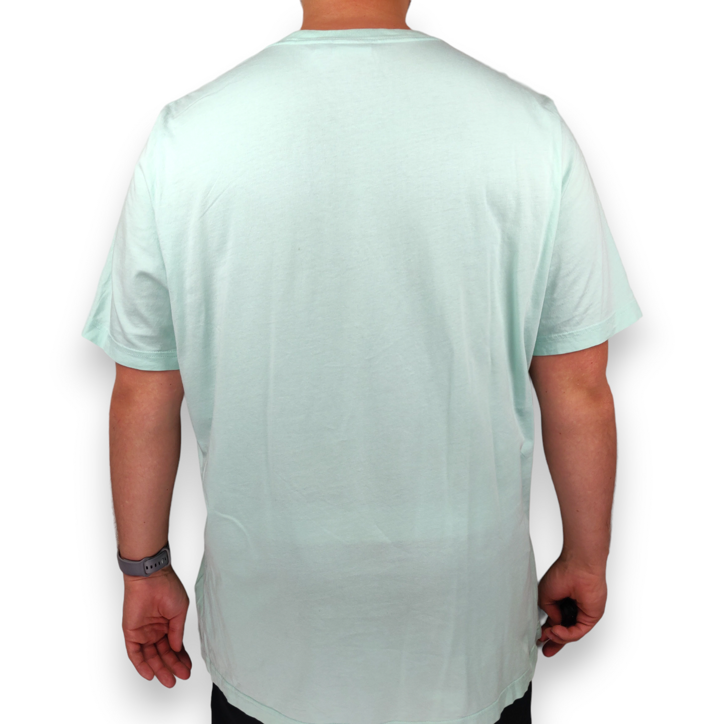 Adidas Green Short Sleeve Crew Neck Logo Graphic Cotton T-Shirt Men Size XL
