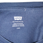 Levi's Blue Short Sleeve Logo Graphic Cotton T-Shirt Men Size Large