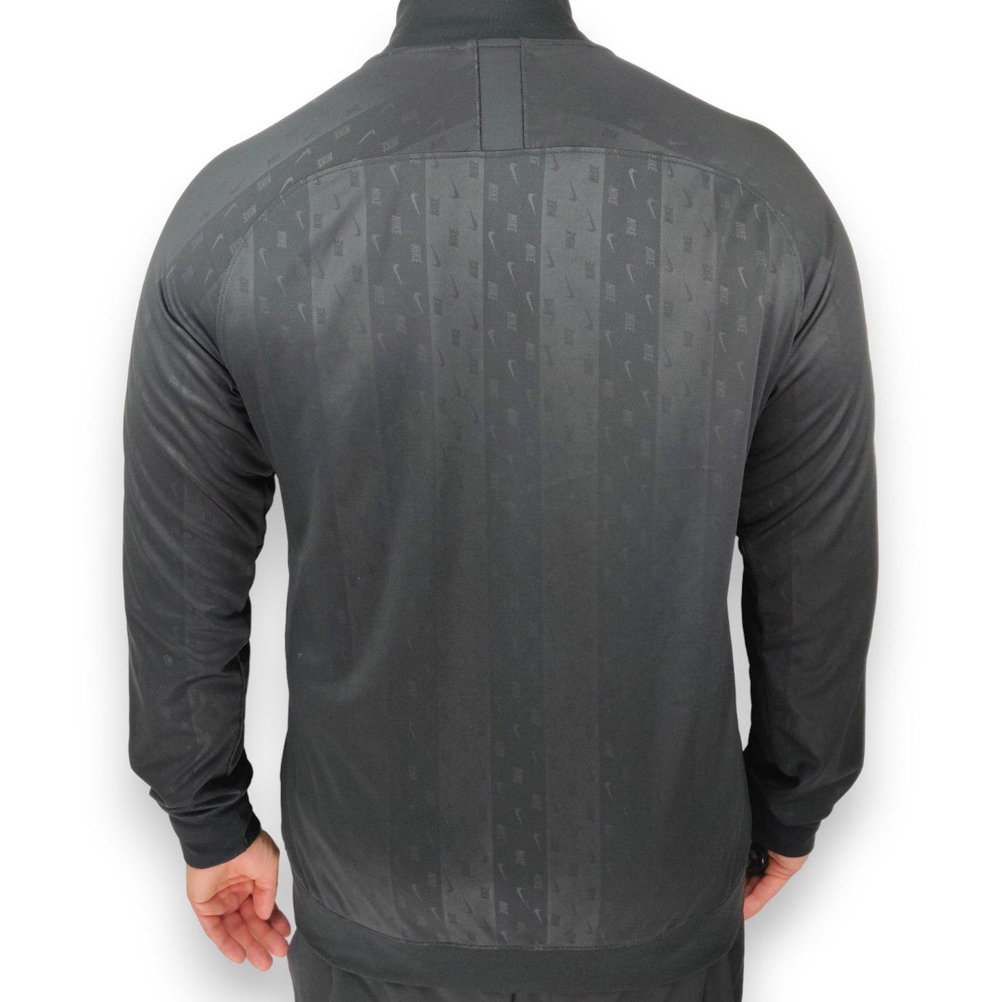 Nike Dri-Fit Academy Football Black Full-Zip Track Jacket Men Size Large ~ AQ2763-011