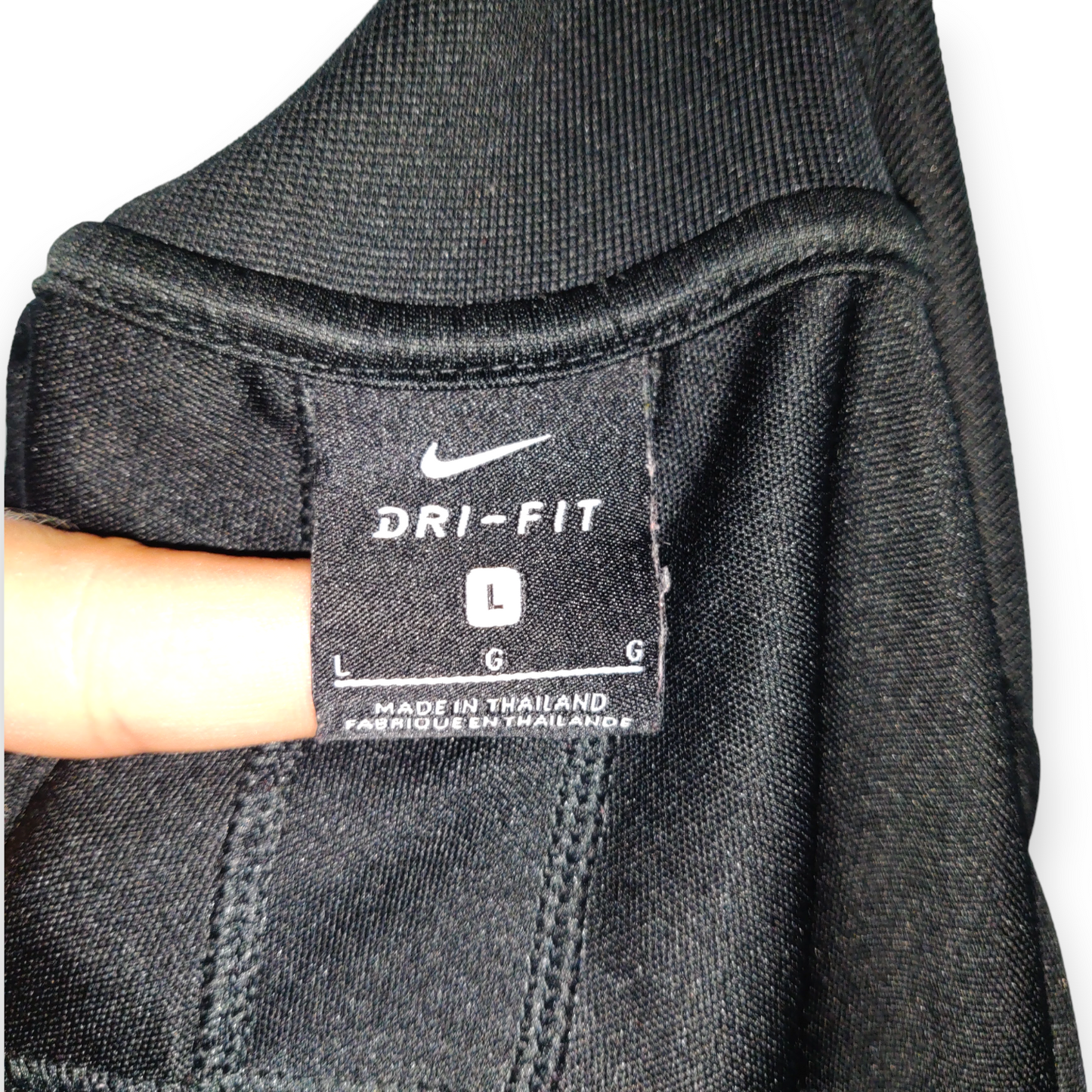 Nike Dri-Fit Academy Football Black Full-Zip Track Jacket Men Size Large ~ AQ2763-011