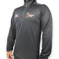 Mizuno Windsor Rugby Black Half-Zip Pullover Jumper Sweatshirt Men Size Medium