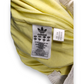 Adidas Vintage Yellow Mesh Sweatpants Joggers Track Pants Women Size UK 16