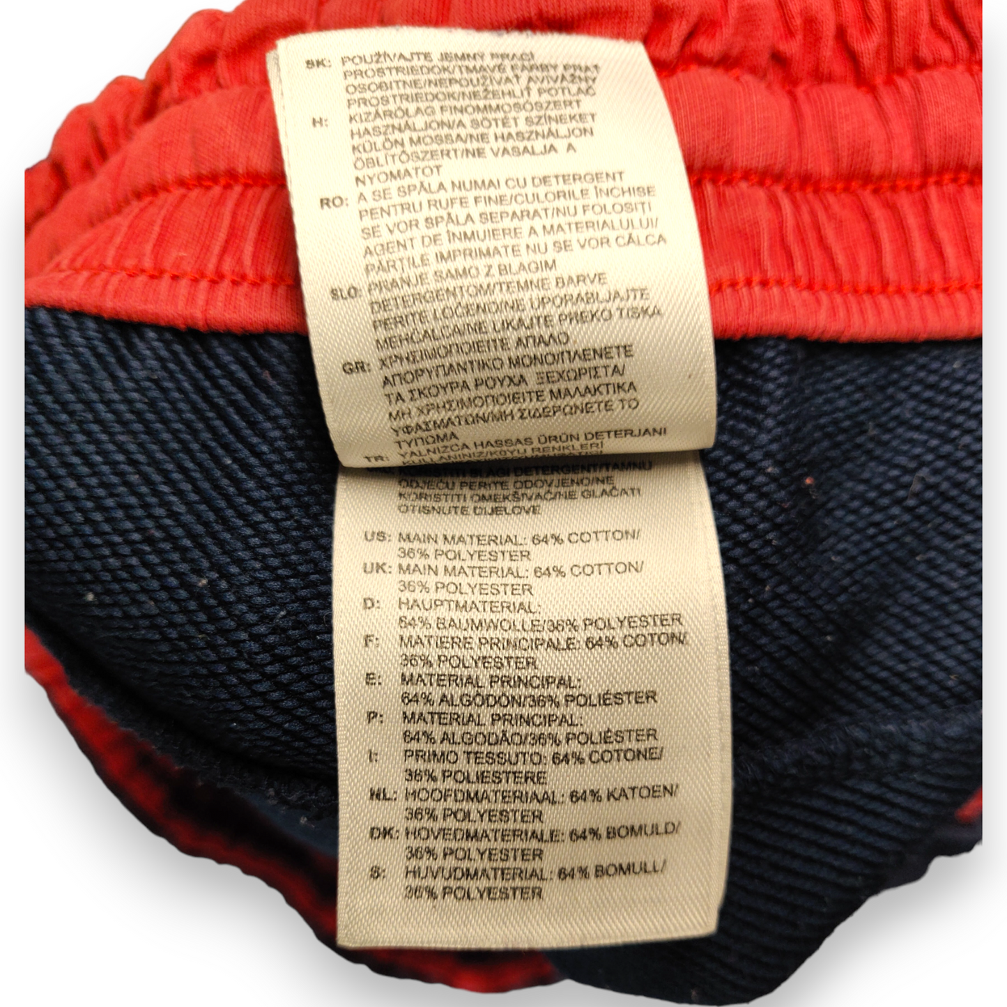 Adidas Navy Blue Logo Running Training Fleece Sweat Shorts Men Size Medium