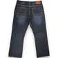 Kingpin 365 Blue Stonewash Straight Fit Denim Jeans Men Size W36/L30