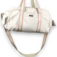 Burberry Fragrances White Duffle Travel Bag Casual Weekend Overnight Women Large