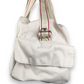Burberry Fragrances White Duffle Travel Bag Casual Weekend Overnight Women Large
