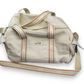 Burberry Fragrances White Duffle Travel Bag Casual Weekend Overnight Women Large