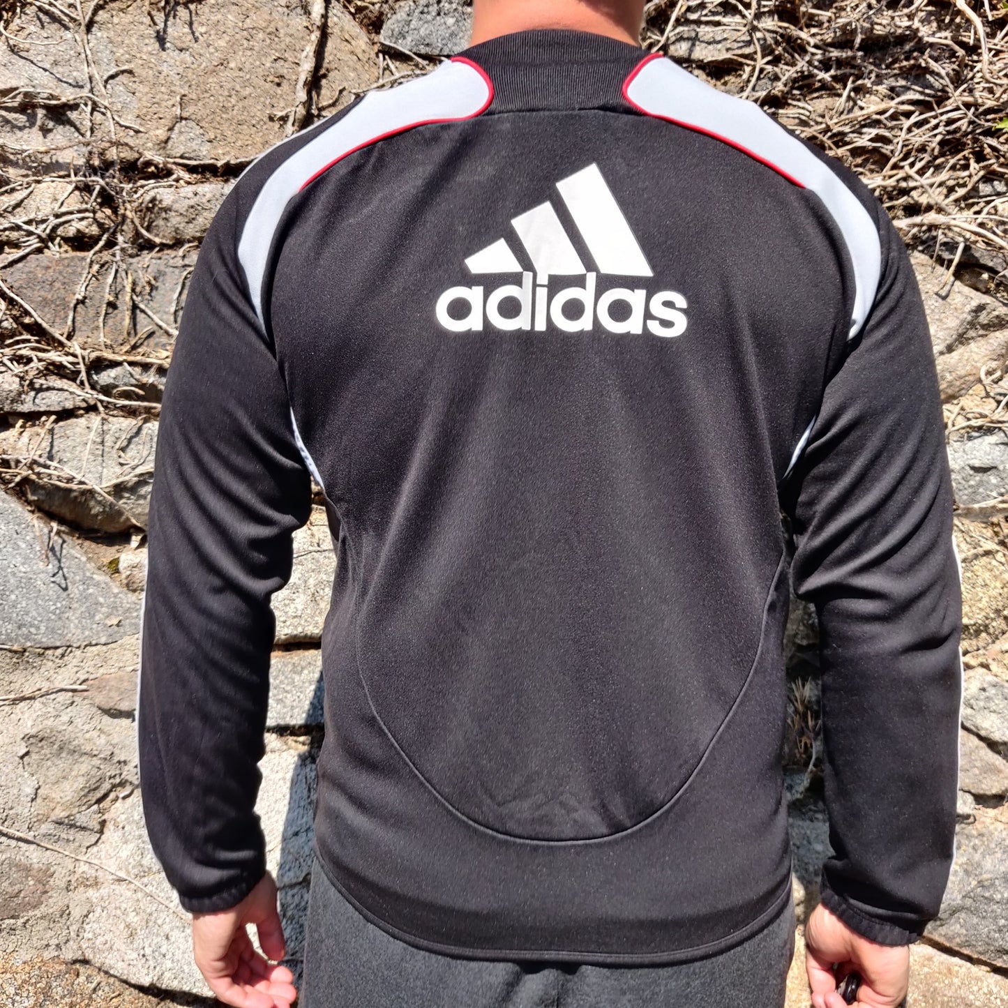 Adidas Liverpool 2008/09 Black Football Training Top Jersey Men Small ~ 555391