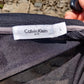 Calvin Klein Golf Black Short Sleeve Button Up Polo Shirt Men Size Large