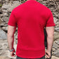 Diesel Jeanswear Dept Red Short Sleeve T-shirt Men Size Large