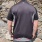 Adidas ClimaLite 3 Stripes Black Short Sleeve Button Up Golf Polo Shirt Men Size Large