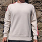 Supreme Formula Crew Neck SS19 Natural NY Red Box Logo Sweatshirt Men Large