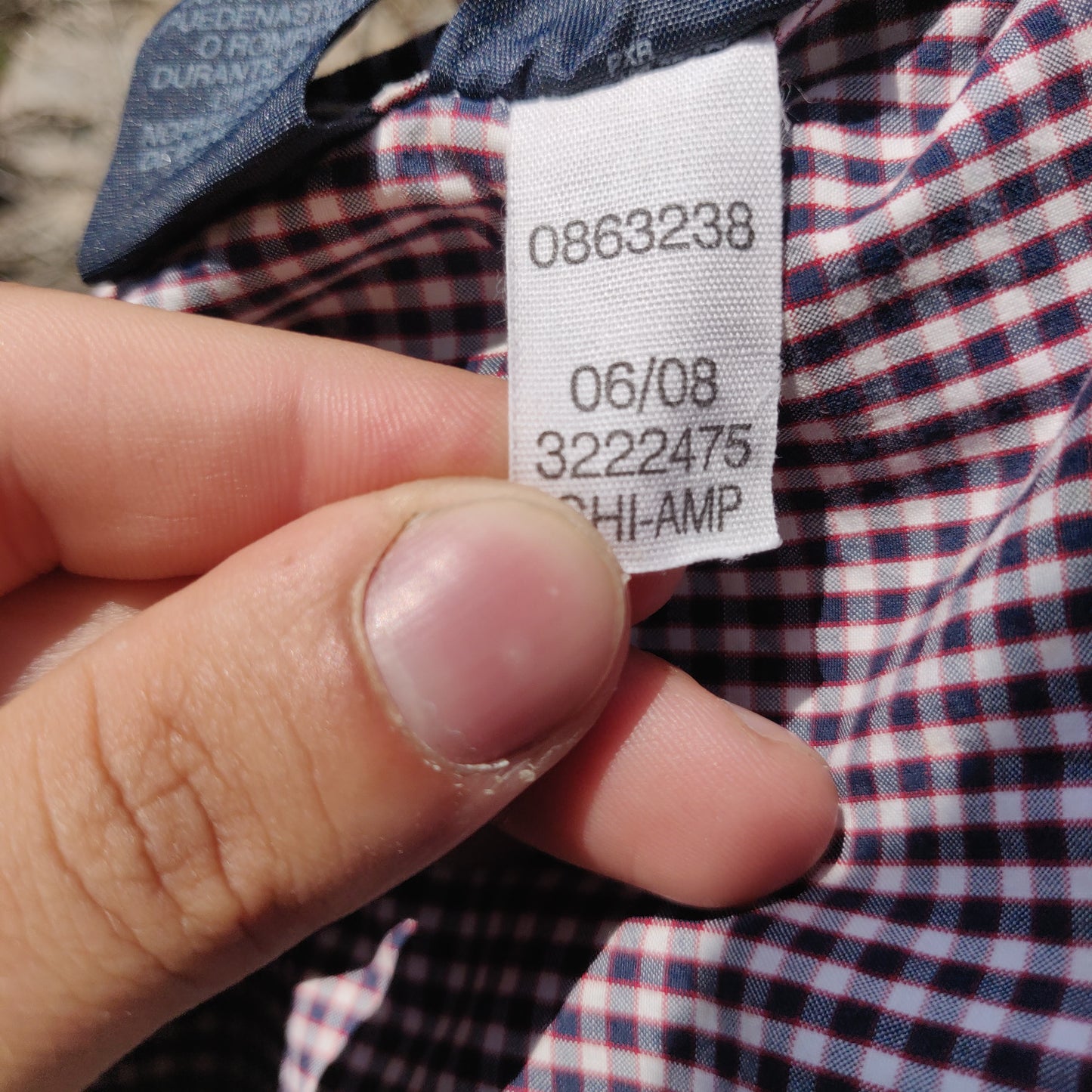 Tommy Hilfiger Denim Heritage Red Checked Long Sleeve Button Up Shirt Men Large