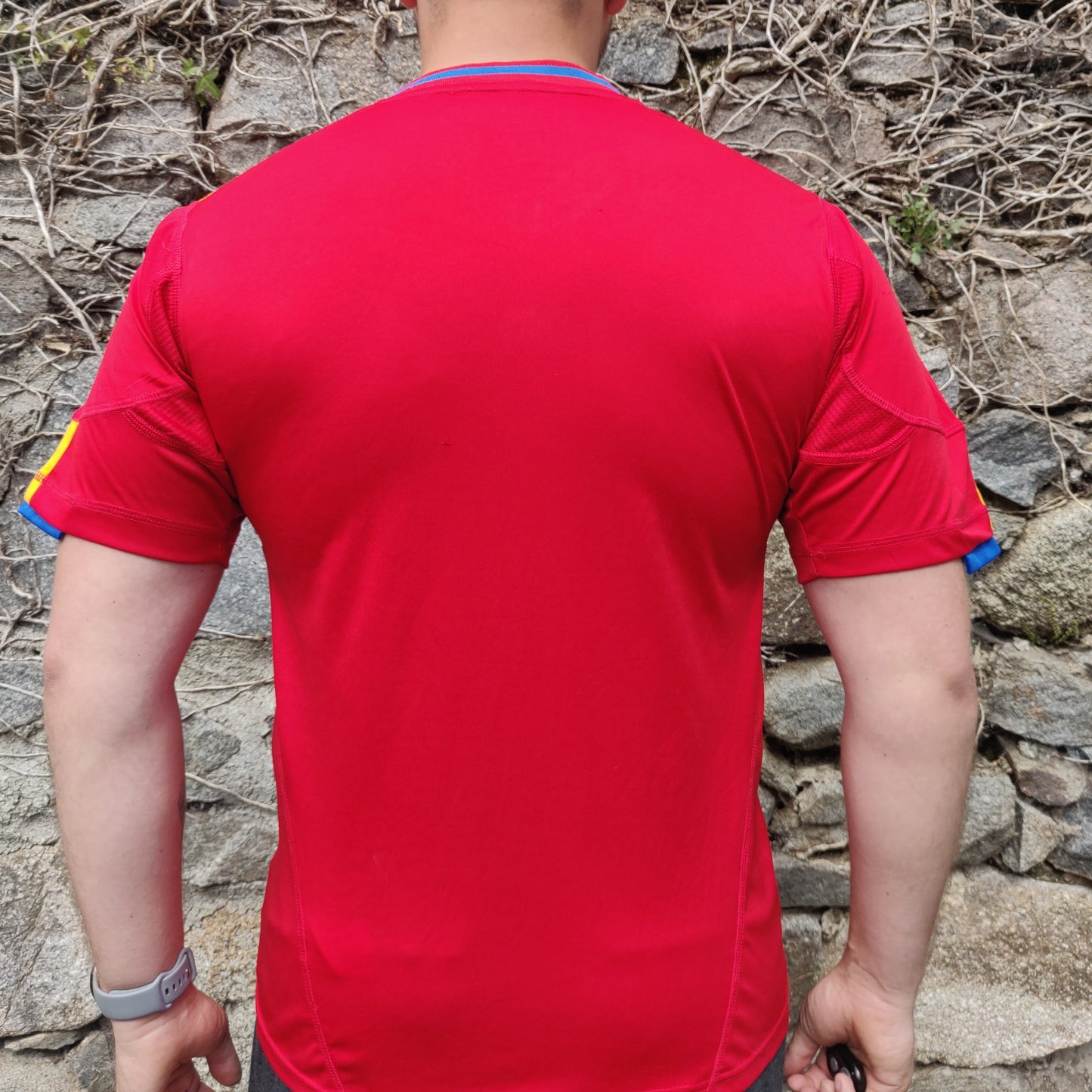 Adidas Spain 2009/2010 World Cup Home Football Jersey Shirt Men Size Medium