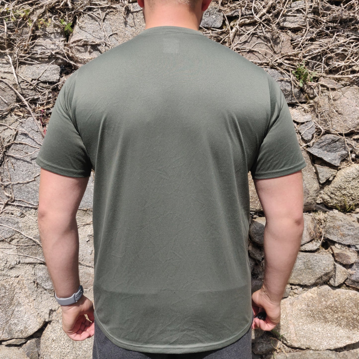 The North Face Green Short Sleeve Activewear T-Shirt Men Size Medium
