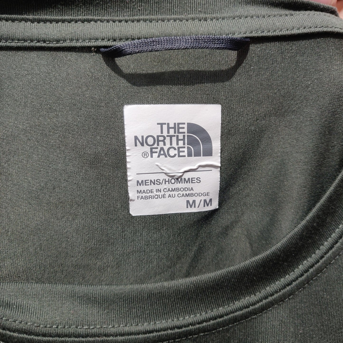 The North Face Green Short Sleeve Activewear T-Shirt Men Size Medium
