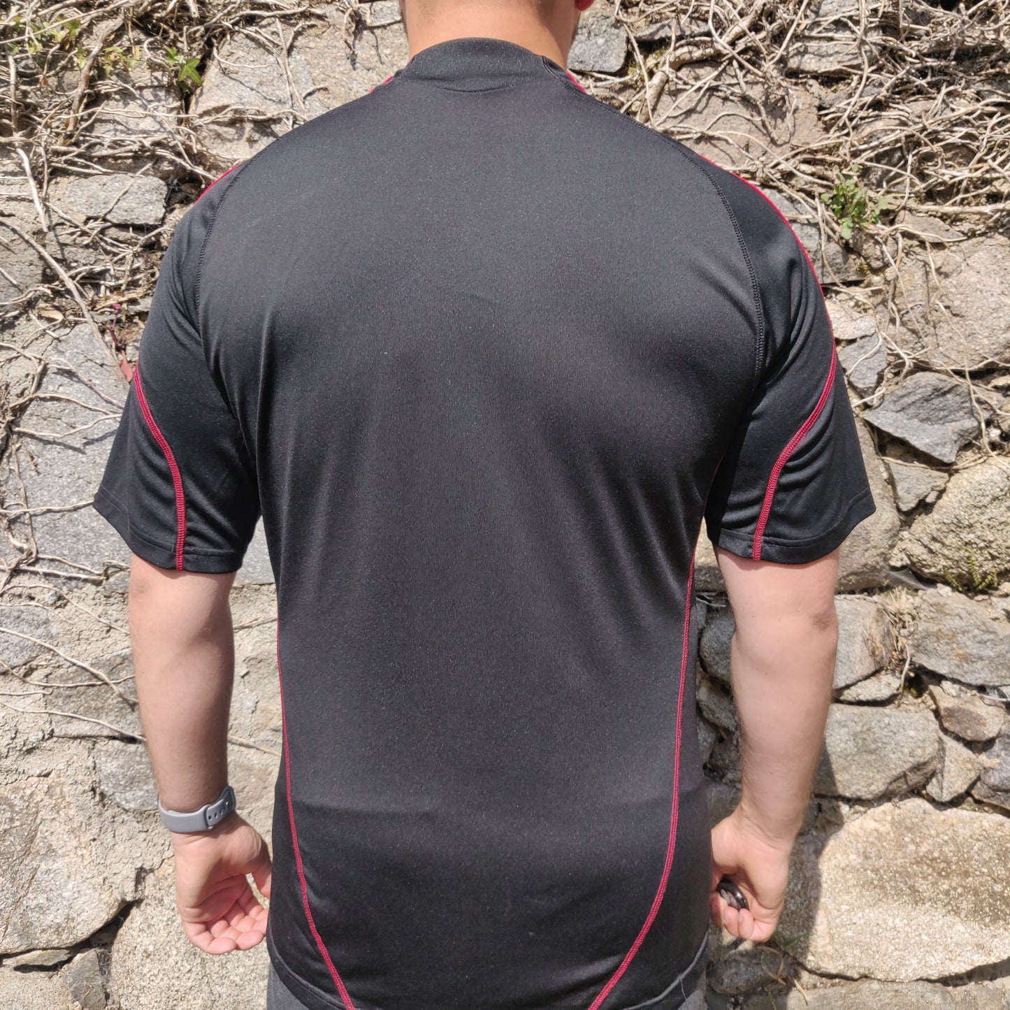 Adidas AJAX 2009/2010 Away Black Football Shirt Jersey Men Size Large ~ P06638