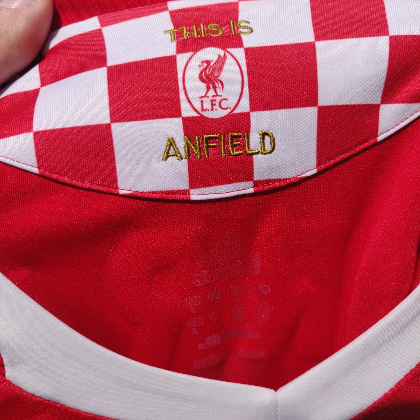 Adidas Liverpool 2008/2010 Home Football Jersey Shirt TORRES #9 Men Large ~ 313214