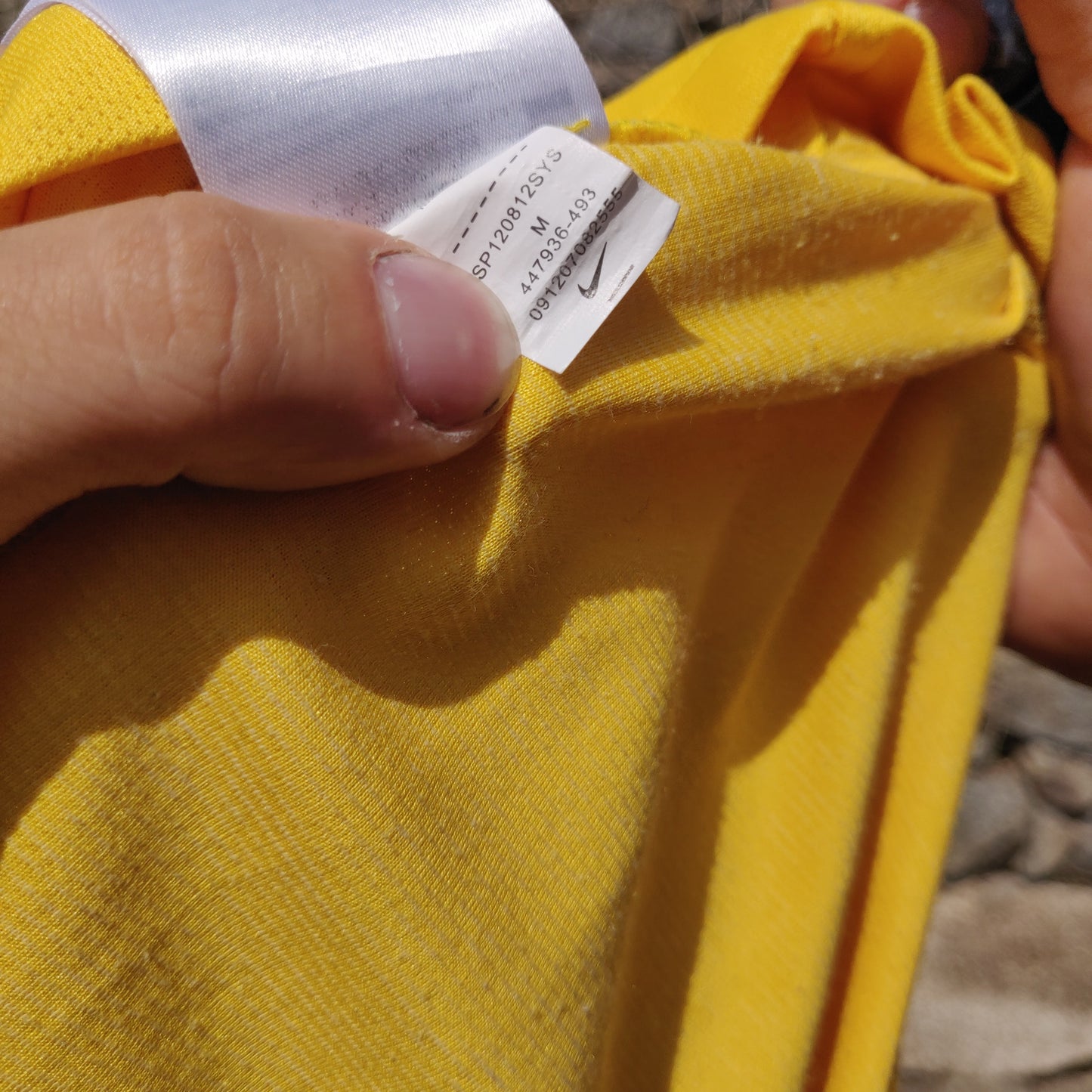 Nike Brazil 2014/2015 Neymar Jr #10 Home Football Shirt Jersey Men Size Medium