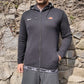Ellesse Black Fleece Lined Full Zip Hoodie Men Size Medium