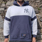 Majestic Athletic Navy White New York NY Major League Baseball Hoodie Men Large