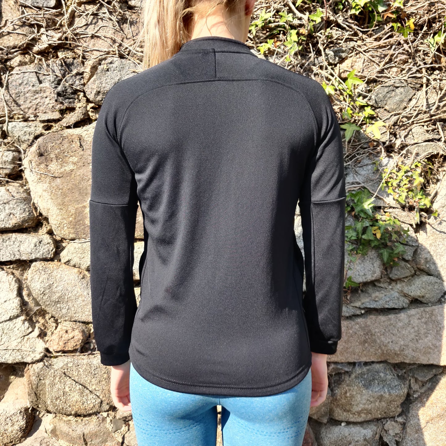 Nike Dri-Fit Kylian Mbappé Black Tracksuit Top Track Jacket Boys Medium 137-147cm