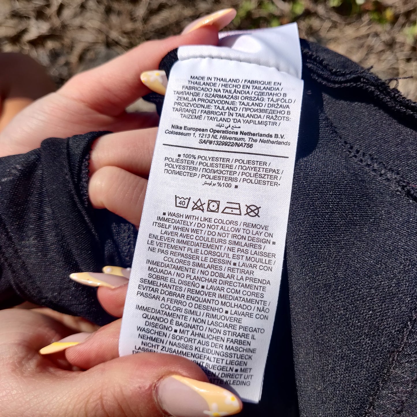 Nike Dri-Fit Kylian Mbappé Black Tracksuit Top Track Jacket Boys Medium 137-147cm