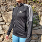 Adidas Tiro Black Running Tracksuit Top Track Jacket Women Size XS UK 4-6 ~ BK4695