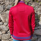Mitchell & Ness Hockey Washington Capitals Vintage Red Track Jacket Women Small