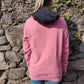 Marcelo Burlon X Close Encounters County of Milan Pink Hoodie Women Size XS