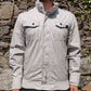 Diesel Jeanswear Vintage White Cotton Bomber Jacket Coat Men Size 3 / Medium