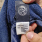 Diesel Vintage Navy Blue Quilted Fleece Lined Puffer Jacket Men Size Medium