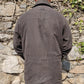Bush Vintage Brown Outdoor Padded Insulated Utility Overcoat Coat Jacket Men XL