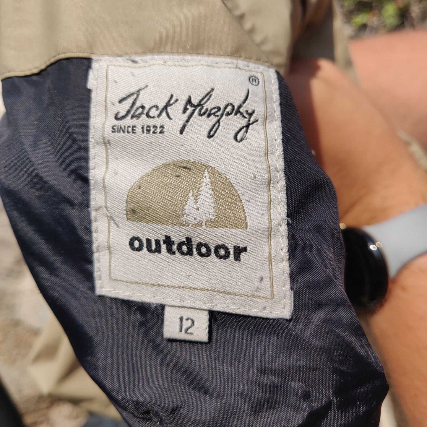 Jack Murphy Vintage Y2K 00s Beige White Reversible Fleece Jacket Women UK 12