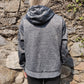 Ellesse Grey Regular Hooded Full-Zip Hoodie Women Size UK 14 / Medium
