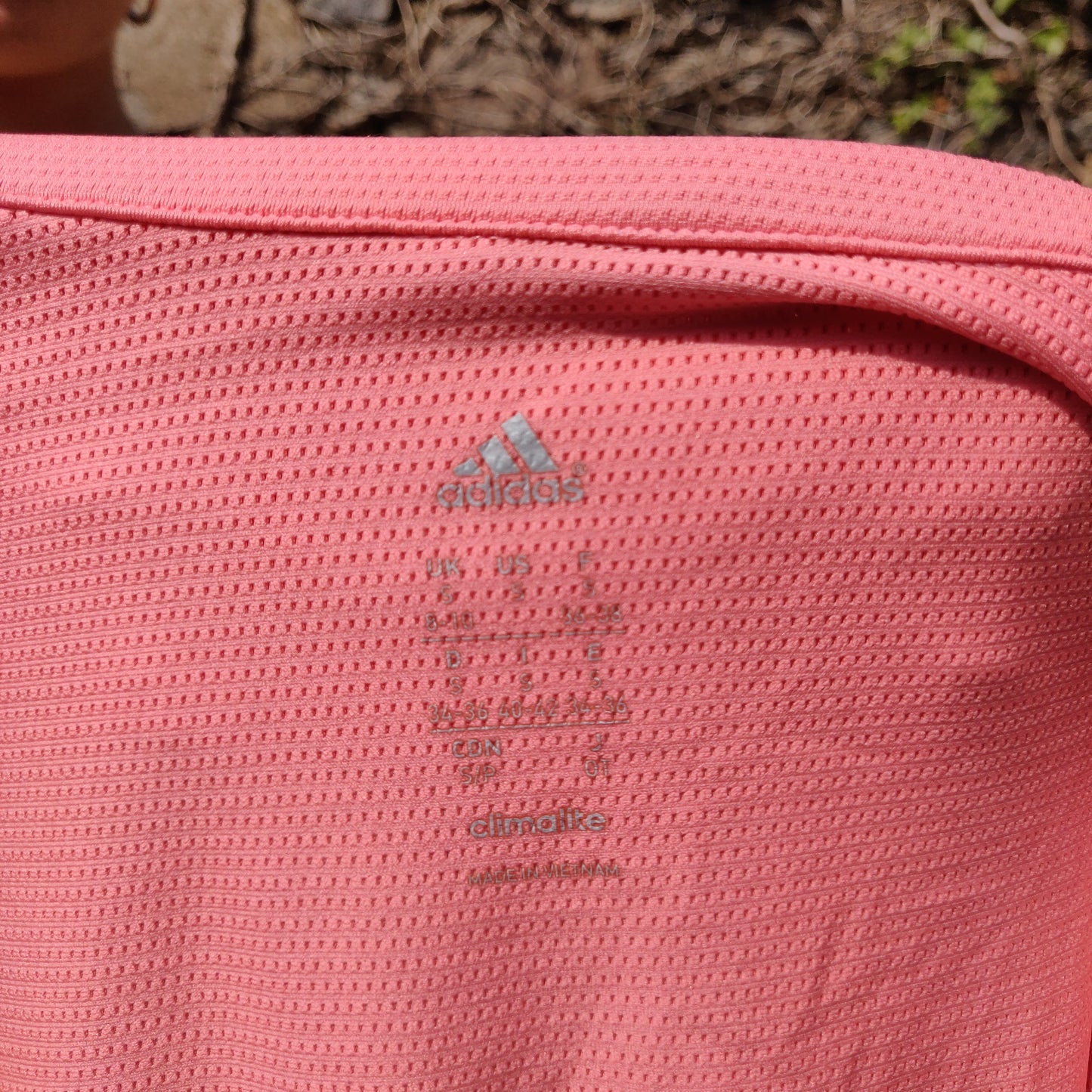 Adidas Pink Stretch Running Tracksuit Top Track Jacket Women Size Small UK 8-10