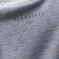 All Saints Grey Reform Ram Skull Long Sleeve Button Cotton Shirt Men Size Small