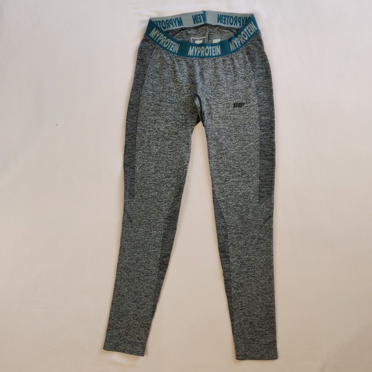 MyProtein Grey Seamless Yoga/Gym Compression Leggings Women Size Medium