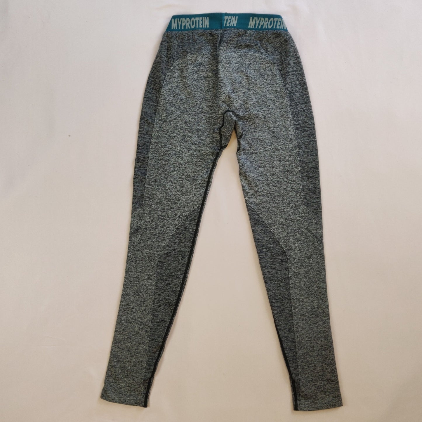 MyProtein Grey Seamless Yoga/Gym Compression Leggings Women Size Medium