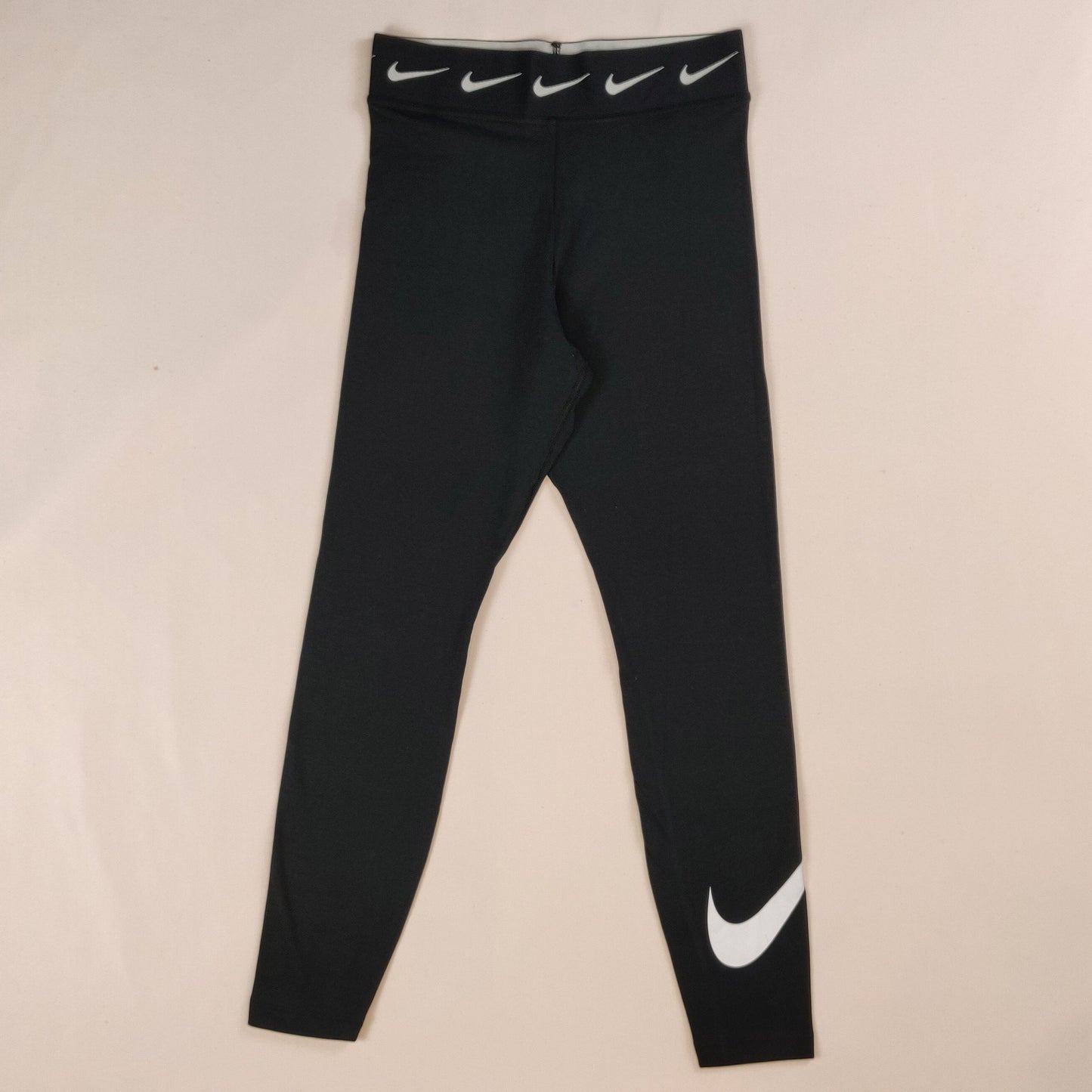 Nike Sportswear Club NSW Black High Rise Compression Leggings Women Medium