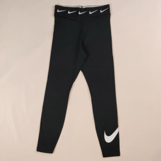 Nike Sportswear Club NSW Black High Rise Compression Leggings Women Medium